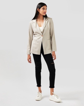 synergy wrap blazer