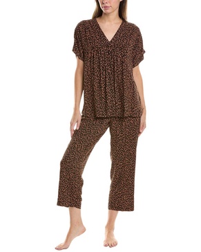 2pc top & cropped pant sleep set