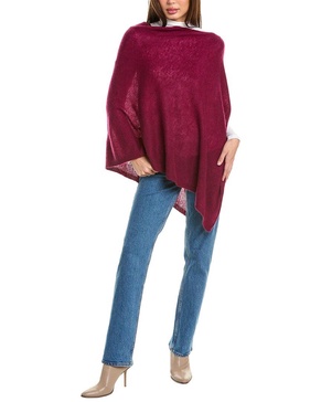 classic mini cashmere poncho