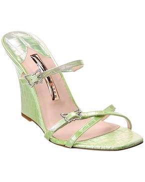 venus leather wedge sandal