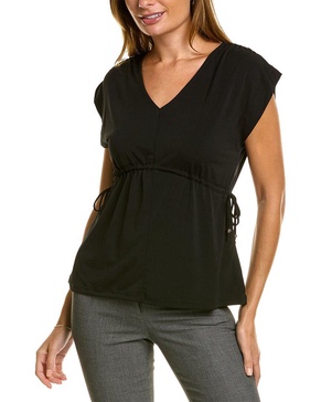 Ellen Tracy Drawstring Top