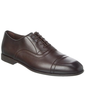 ferragamo cortez leather oxford