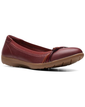 Clarks Meadow Rae Leather Flat