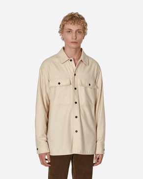 Beige Wool Shirt