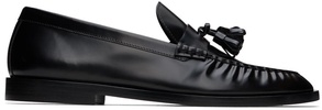 Black Leather Loafers