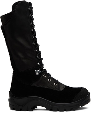 Black Tower Hiker Boots