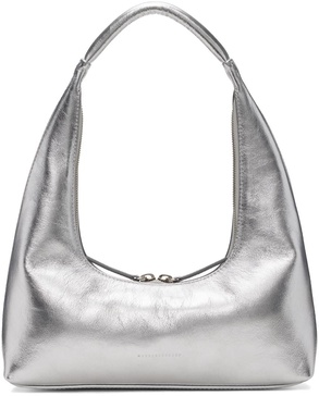 Silver Zipped Bag