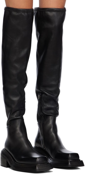 Black Cassetto Tall Boots