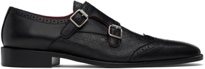 Black Monk Loafers