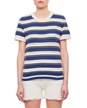 Barrie Striped Crewneck T-Shirt