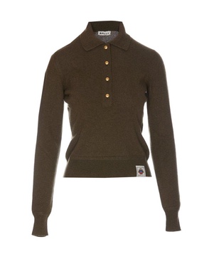 Bally Logo-Patch Knitted Jumper