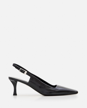 Trap Slingback Pumps