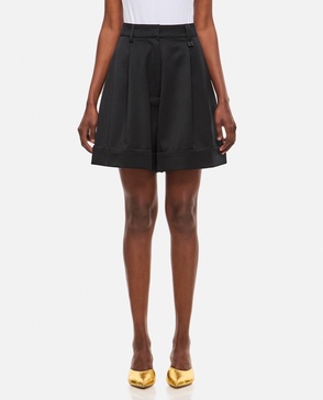 Sculpted Newsboy Shorts W/ Cuff