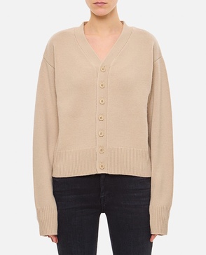 V Neck Cashmere Cardigan