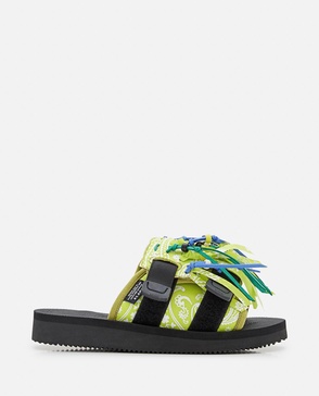 Suicoke X Alanui Moto Fringed Slippers