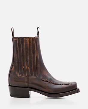 Agulla Square Toe Chelsea Boots