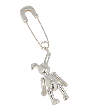 bunny charm single earring