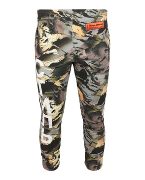 graphic camouflage sweatpants