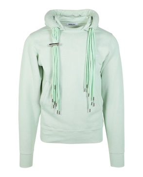 multi-drawcord hoodie