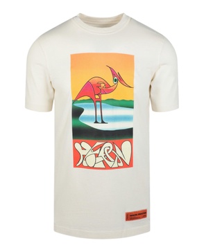 heron abstract t-shirt