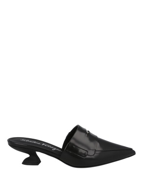 nyta leather mules