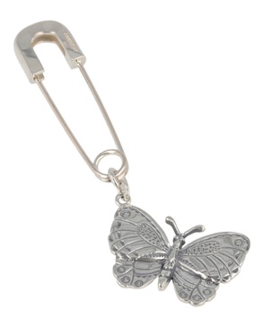 butterfly charm single earring