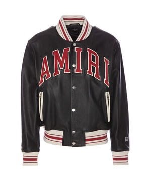 Amiri Leather Bomber