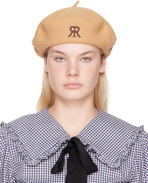 Brown Wool Beret