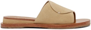 Beige Beau Slides