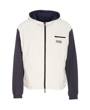 FENDI Reversible Zipped Raffia Jacket for Men