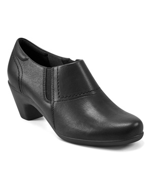 Women's Caine Side Zipper Round Toe Shooties