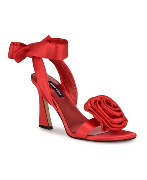 Women's Krave Tapered Heel Open Toe Dress Sandals