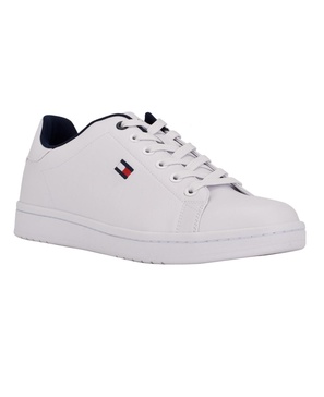 Men's Lendar Flag Logo Lace Up Sneakers