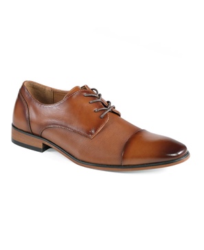 Men's Shelly Cap Toe Lace Up Dress Oxfords