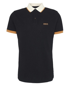 Barbour International Howall Polo Shirt Black