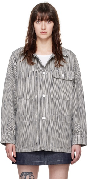 Navy & White Katie Holmes Edition Emma Jacket