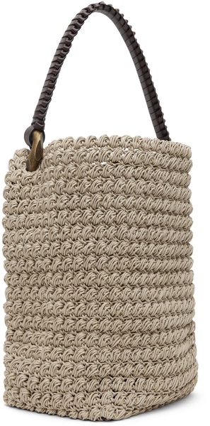 Taupe Large JWA Corner Bucket Tote