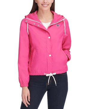 Levi's Women's Retro Hooded Rain Windbreaker Jacket (Standard & Plus Sizes)