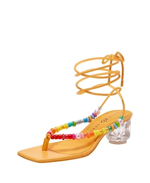 Katy Perry Women's The Cubie Bead Sandal Heeled