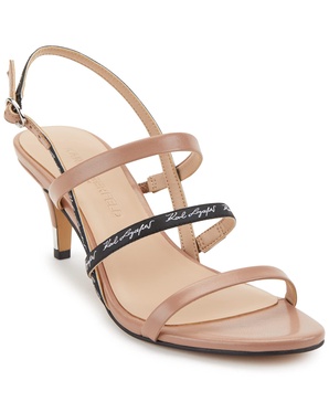 KARL LAGERFELD Women's Ankle-Strap DEXTRA Heeled Sandal