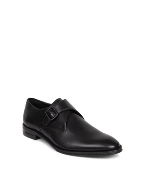 Kenneth Cole Men's Ny Tristian Monk Strap Dress Loafers Black