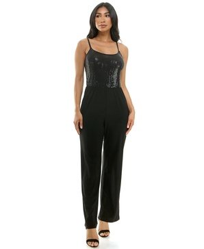 Women's Scoop Neck Disco Dot Jumpsuit