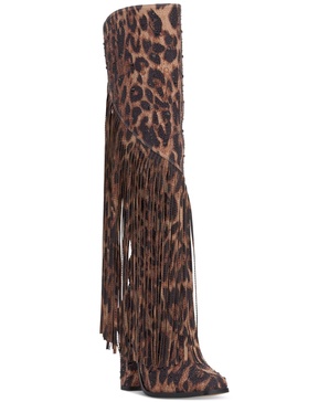 Women's Asire Knee-High Fringe Boots