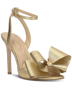 Olivine Bow High-Heel Stiletto Dress Sandals