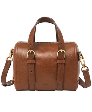 Carlie Mini Leather Satchel Bag