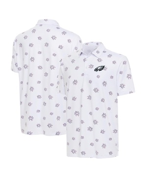 Men's White Philadelphia Eagles Fireworks Polo