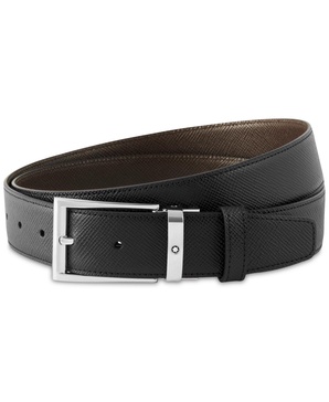 Men's Saffiano Leather Reversible Belt