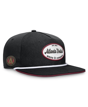 Branded Men's Black Atlanta United FC Iron Golf Snapback Hat