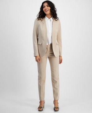 Women's Open-Front Blazer & Pants, Created for Macy's