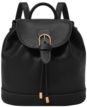 Everleigh Leather Flap Backpack Bag